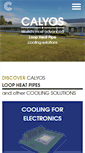 Mobile Screenshot of calyos-tm.com